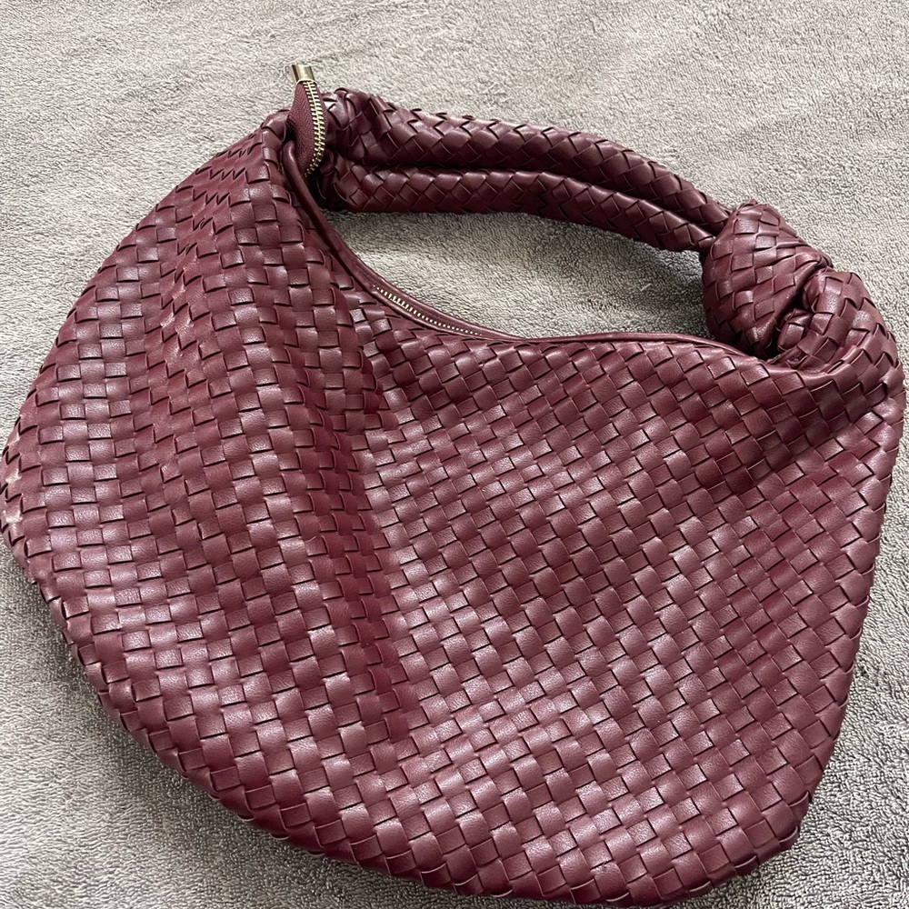 Glitzy Girlz Willa Burgundy Handbag